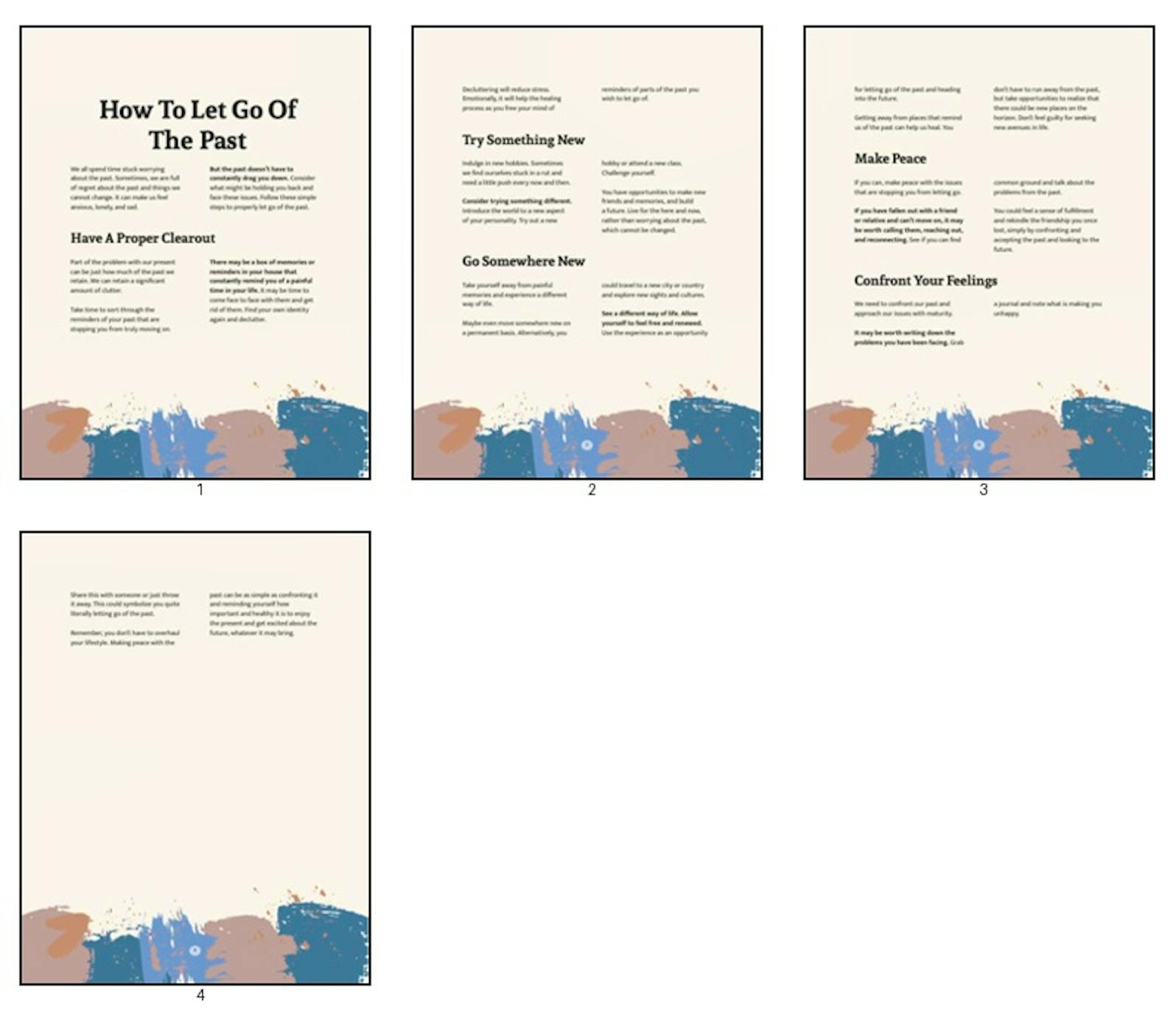 To Let Post PLR Articles & Blog Posts - How To Let Go Of The Past - PLR.me